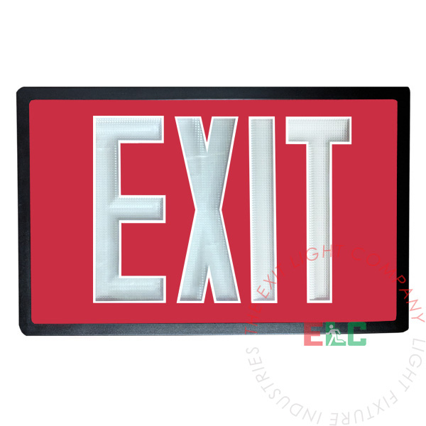 Exit Sign Tritium SelfLuminous [SLTRITIUM] Light Fixture Industries